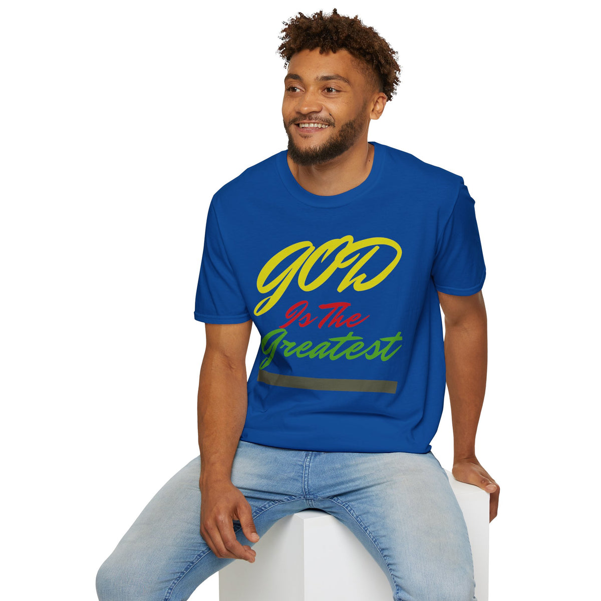 God Is The Greatest T-Shirt — Inspirational Christian Faith Tee
