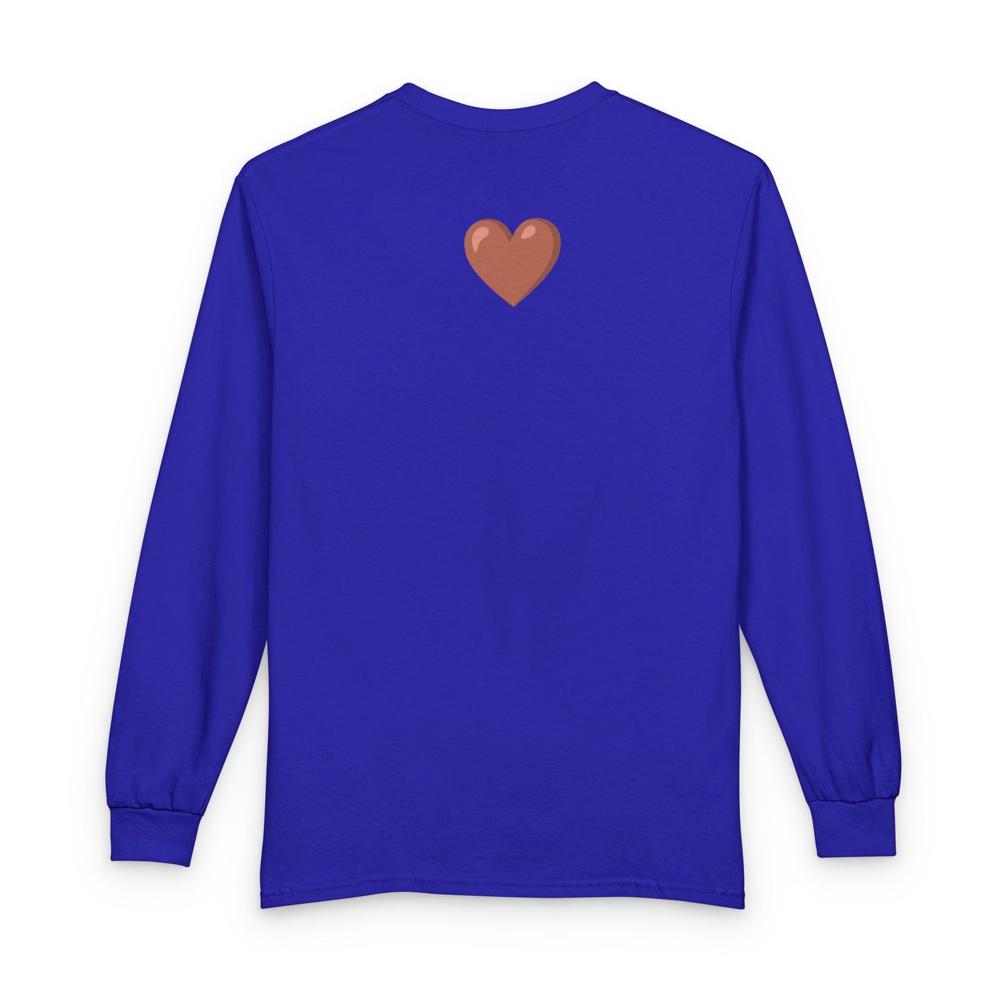 Choose Peace Long Sleeve Tee — Heart Back Graphic