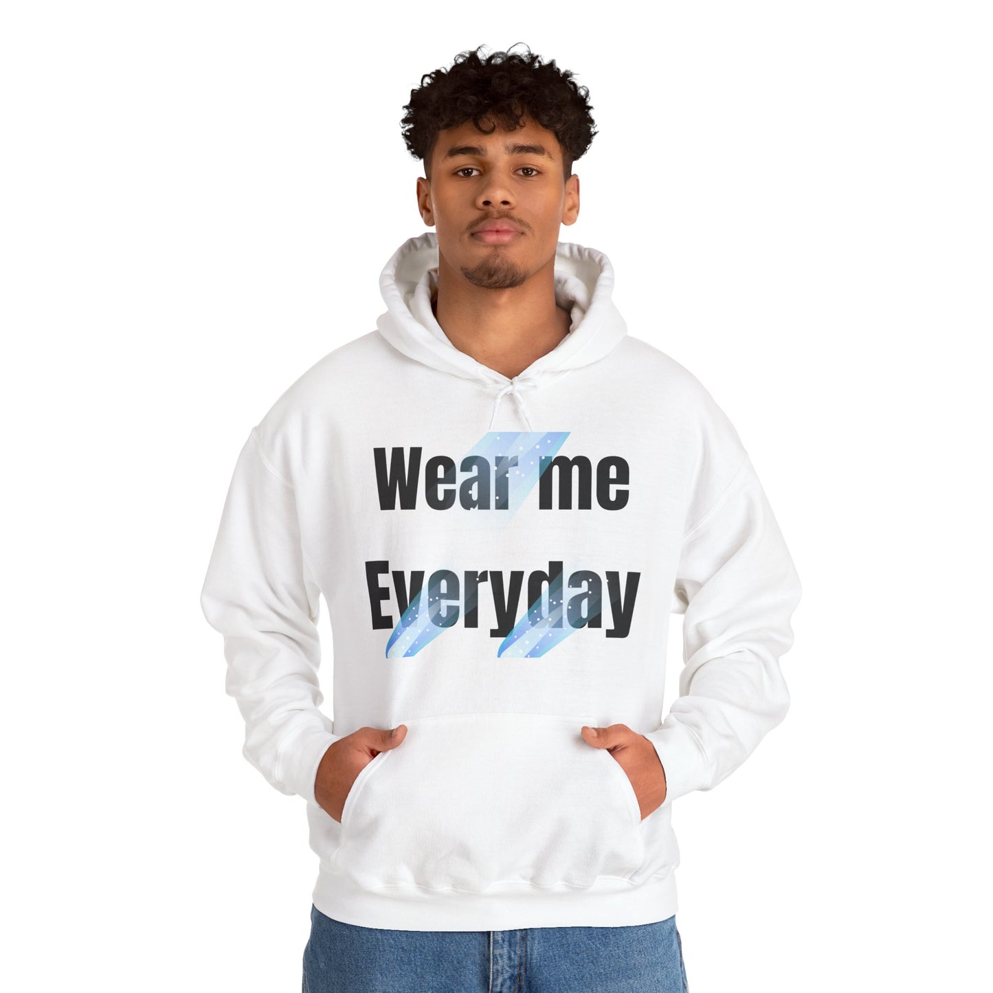 Everyday Wear Unisex Hooded Sweatshirt, Cozy Pullover