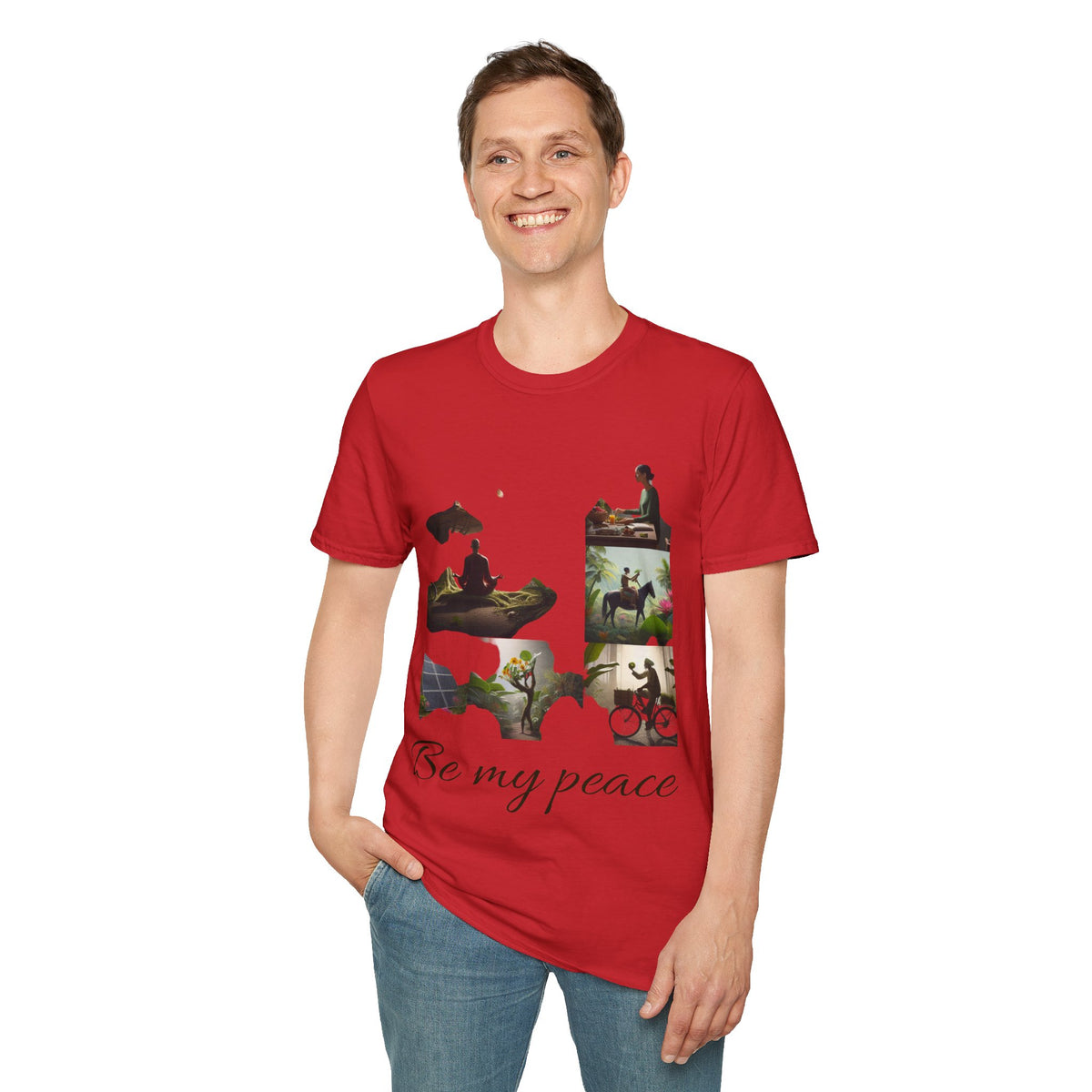 Be My Peace T-Shirt — Calming Nature & Mindfulness Graphic Tee