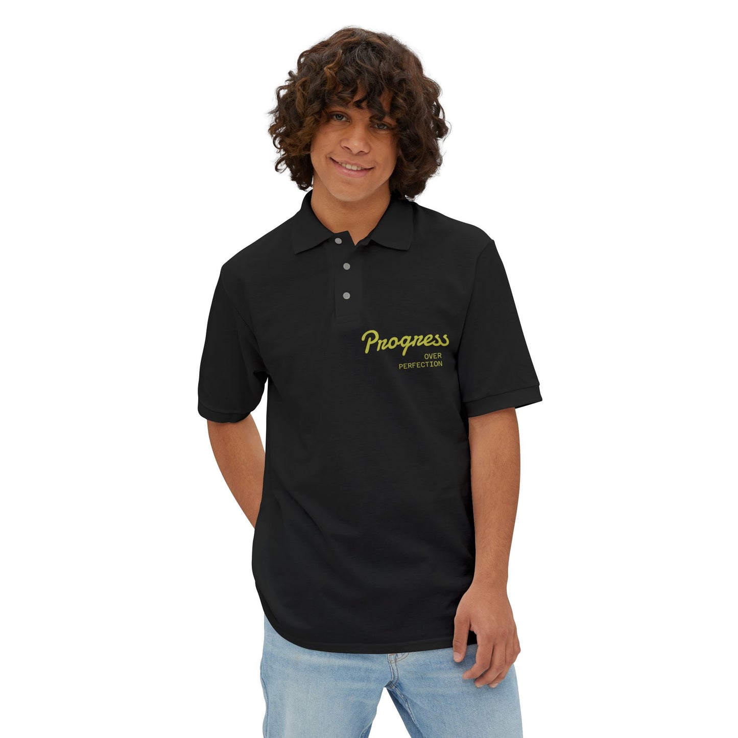 Men's Piqué Polo Shirt - Progress Theme Casual Wear