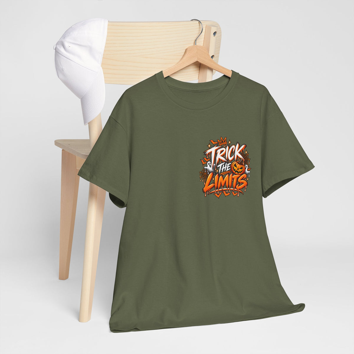 Spooky Season T-Shirt — 'Trick the Limits' Halloween Graphic Tee