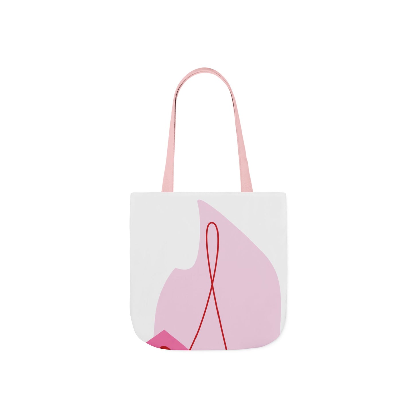 Chic Pink Canvas Tote Bag, Stylish Shopper, Eco-Friendly Gift, Beach Bag, Cute Grocery Bag, Artisan Handbag, Fashion Accessory