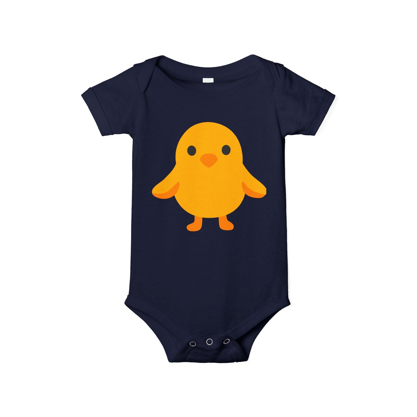 Adorable Baby Bodysuit with Cute Chick Design, Infant Onesie