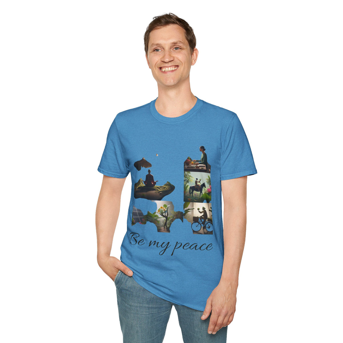 Be My Peace T-Shirt — Calming Nature & Mindfulness Graphic Tee