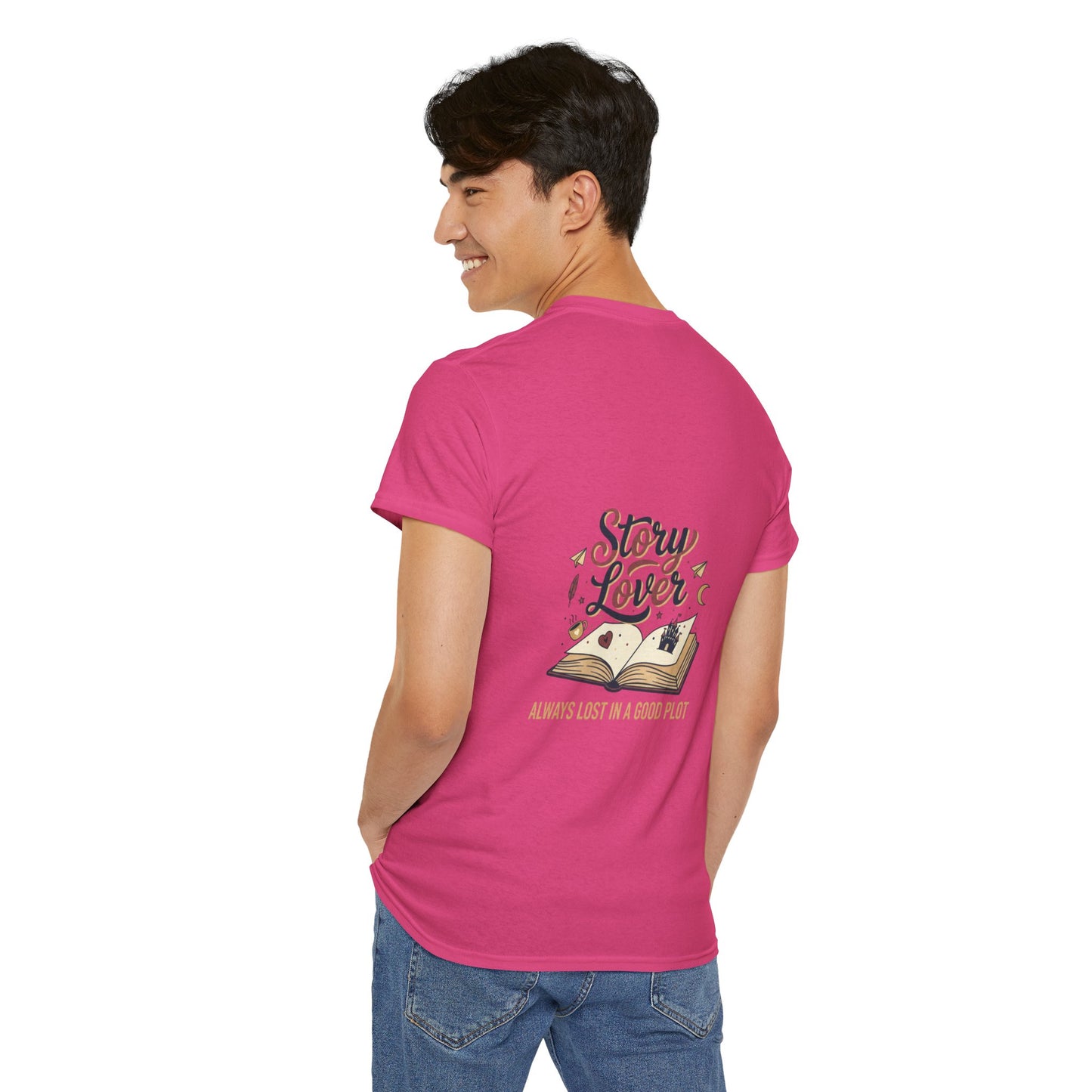 Love Story T-Shirt — 'Love Story' Floral Heart Romance Tee