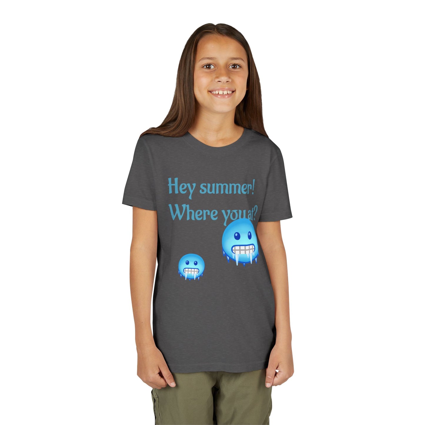 Youth Summer Vibe Tee, Kids Beach Tee