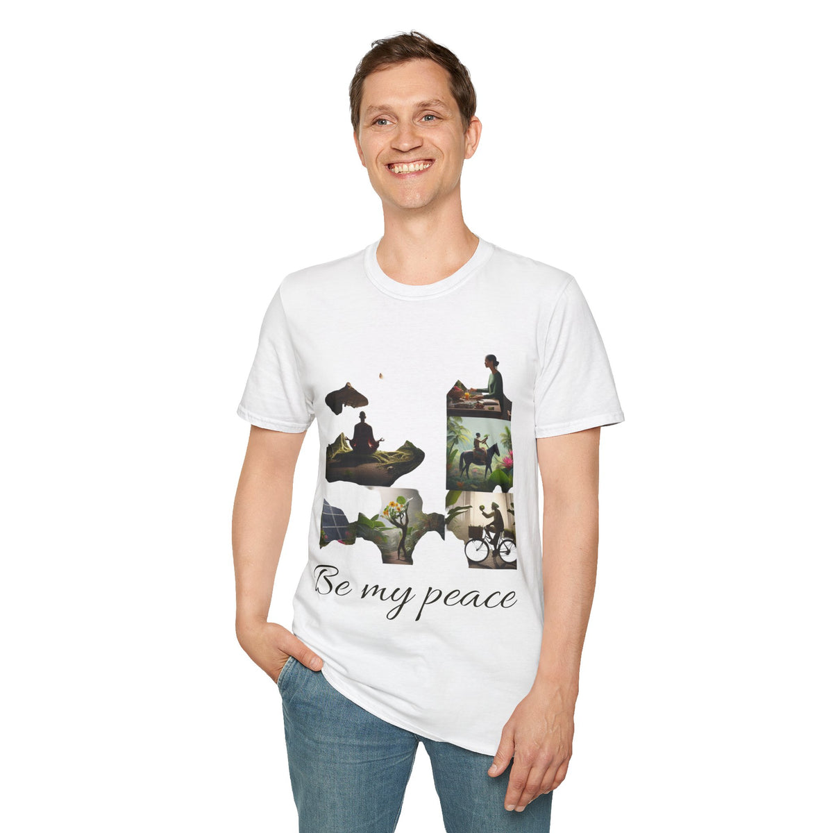 Be My Peace T-Shirt — Calming Nature & Mindfulness Graphic Tee