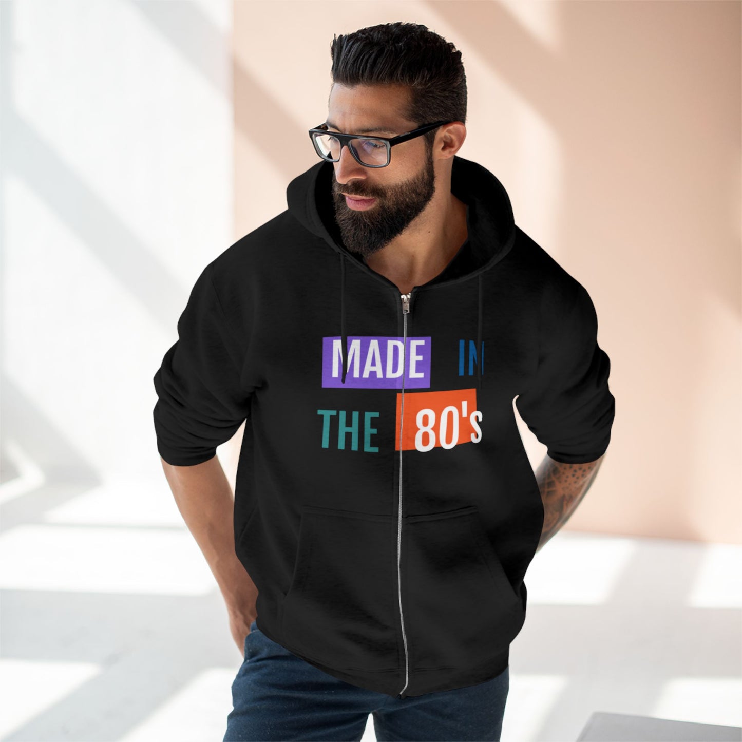 Cozy Unisex Zip Hoodie - Wholeness Design