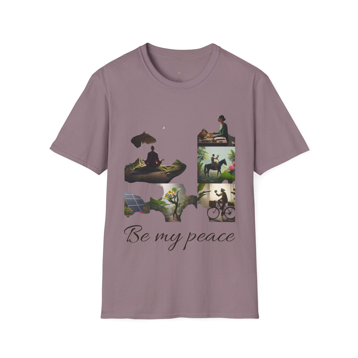 Be My Peace T-Shirt — Calming Nature & Mindfulness Graphic Tee