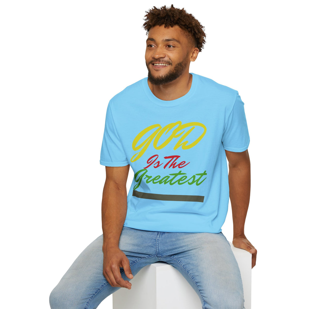 God Is The Greatest T-Shirt — Inspirational Christian Faith Tee