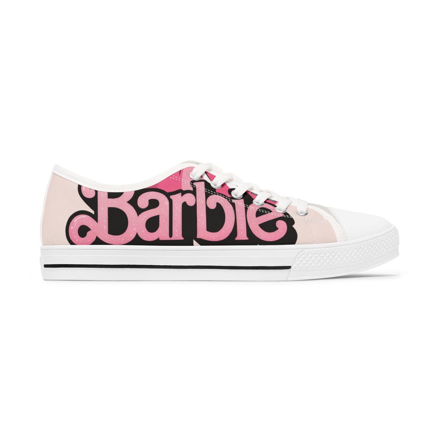 Barbie-Inspired Low Top Sneakers for Women