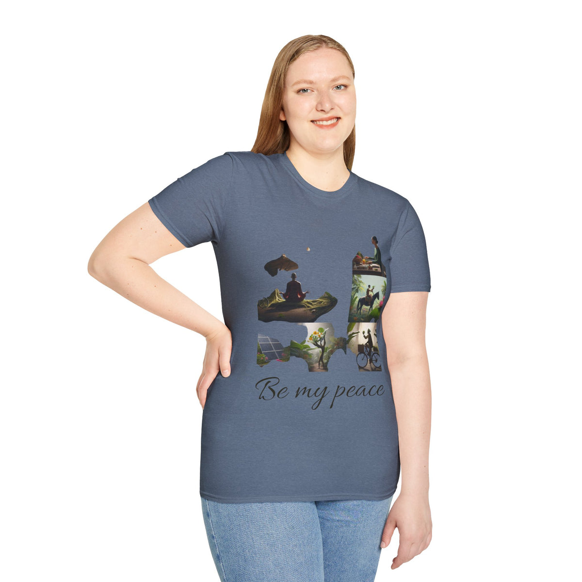 Be My Peace T-Shirt — Calming Nature & Mindfulness Graphic Tee
