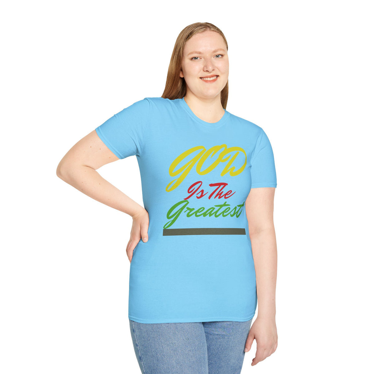 God Is The Greatest T-Shirt — Inspirational Christian Faith Tee