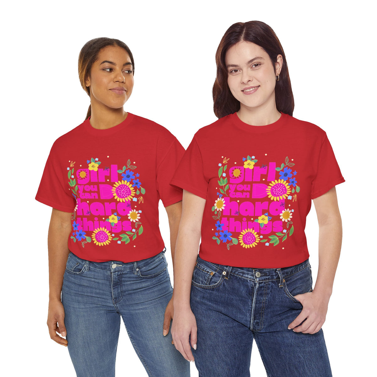 Girl You Can Do Hard Things Tee