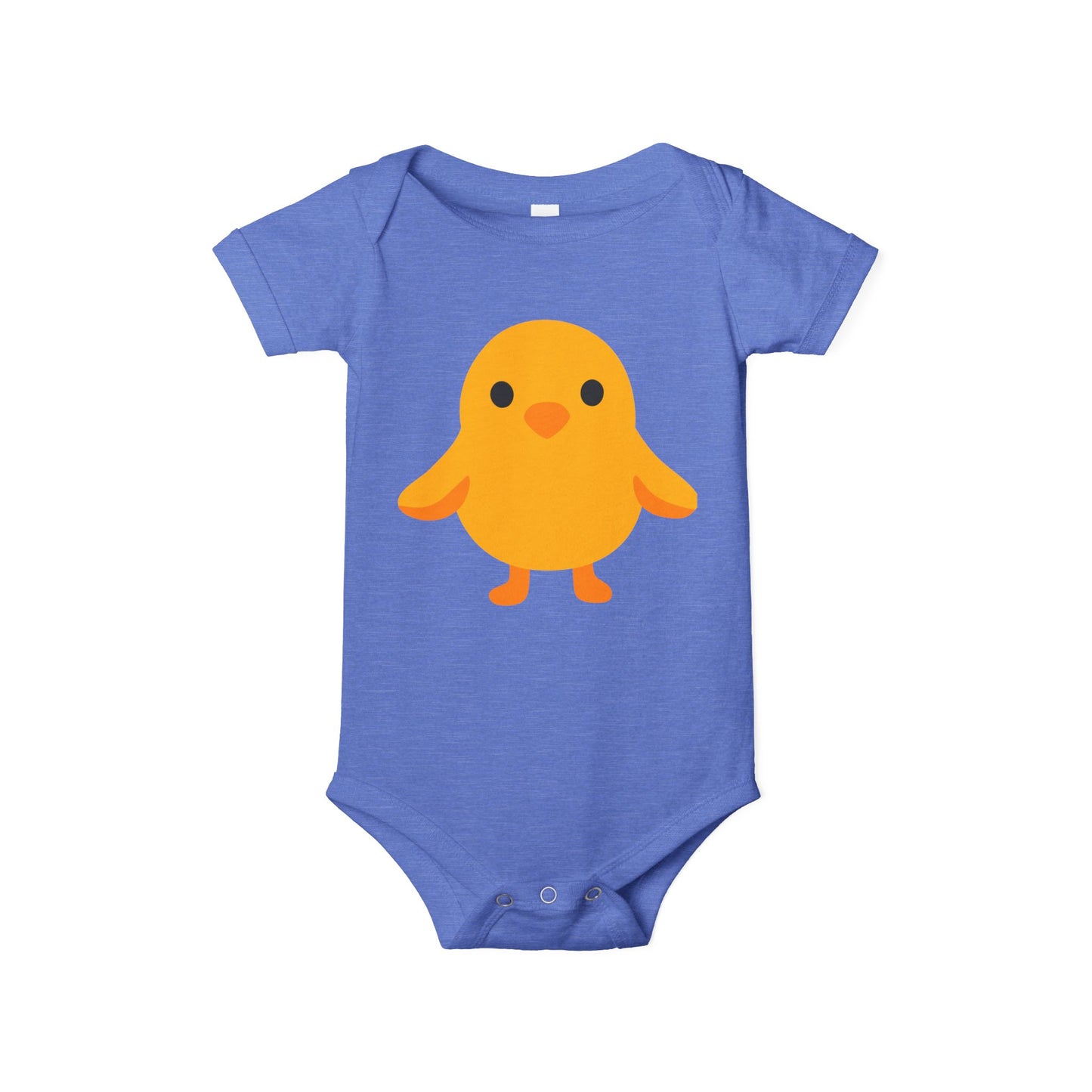 Adorable Baby Bodysuit with Cute Chick Design, Infant Onesie