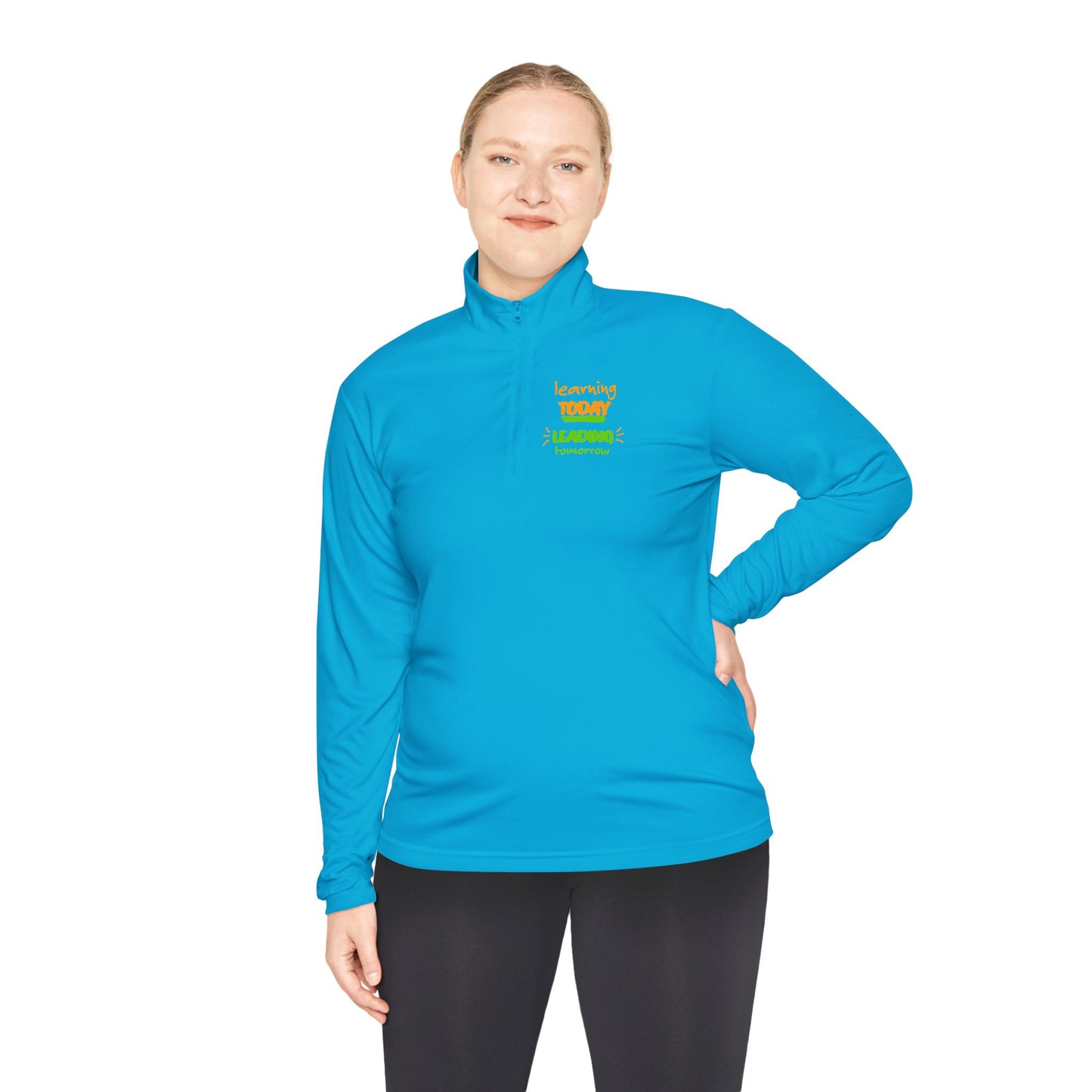 Learning Quarter-Zip Pullover for Growth, Cozy Layer for Teachers, Educational Gift, Study Apparel, Warmth for Classrooms, Perfect for [...]