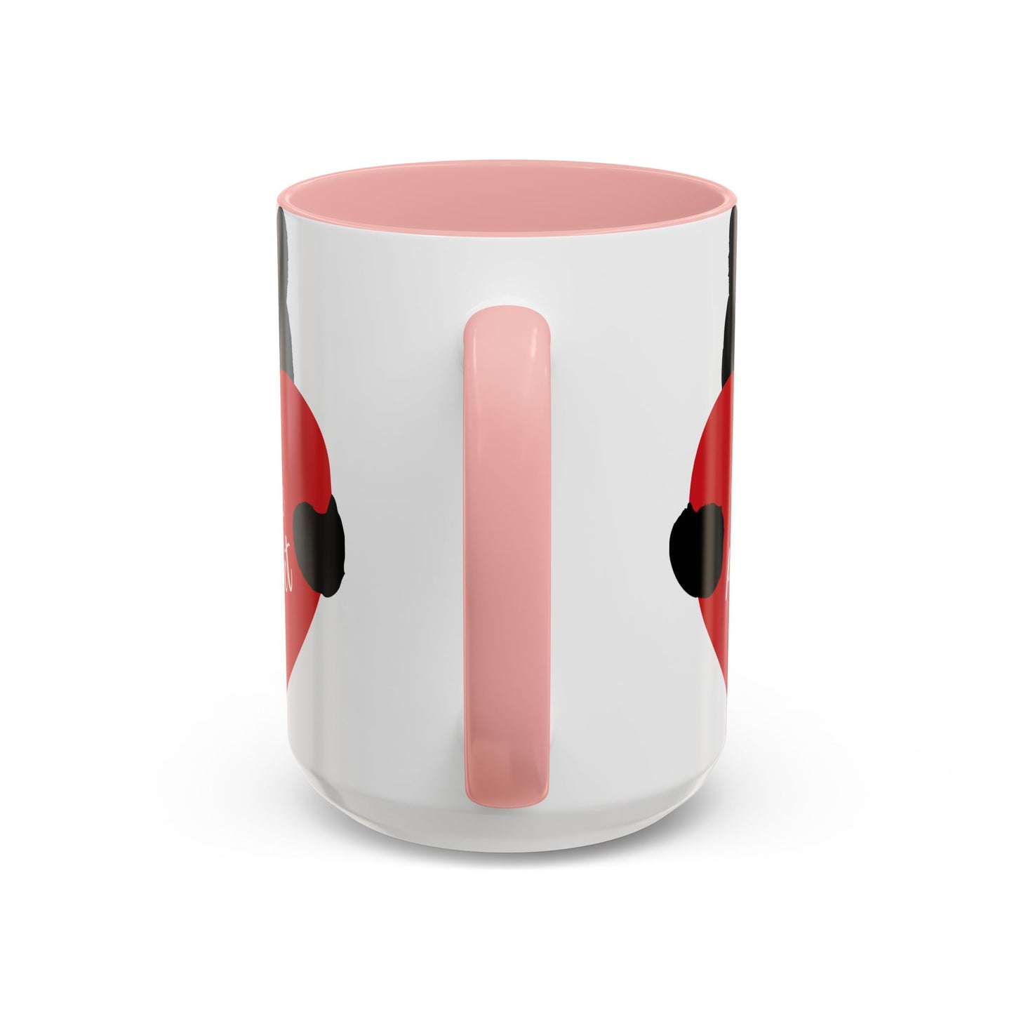 Purrfect Cat Heart Accent Coffee Mug – "You're Purrfect" 11/15oz