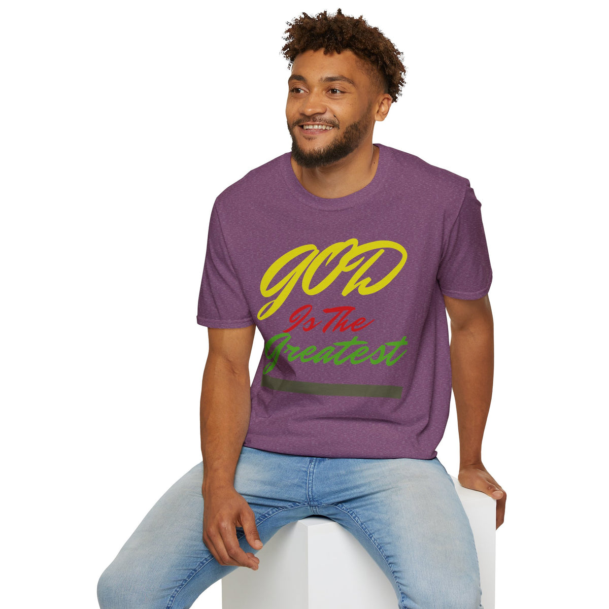 God Is The Greatest T-Shirt — Inspirational Christian Faith Tee