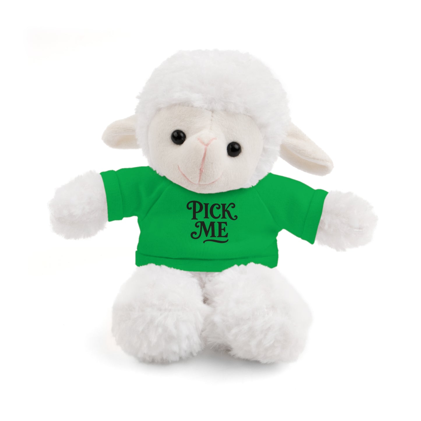 Pick Me Plush Bear with Tee — Cute Stuffed Animal Gift