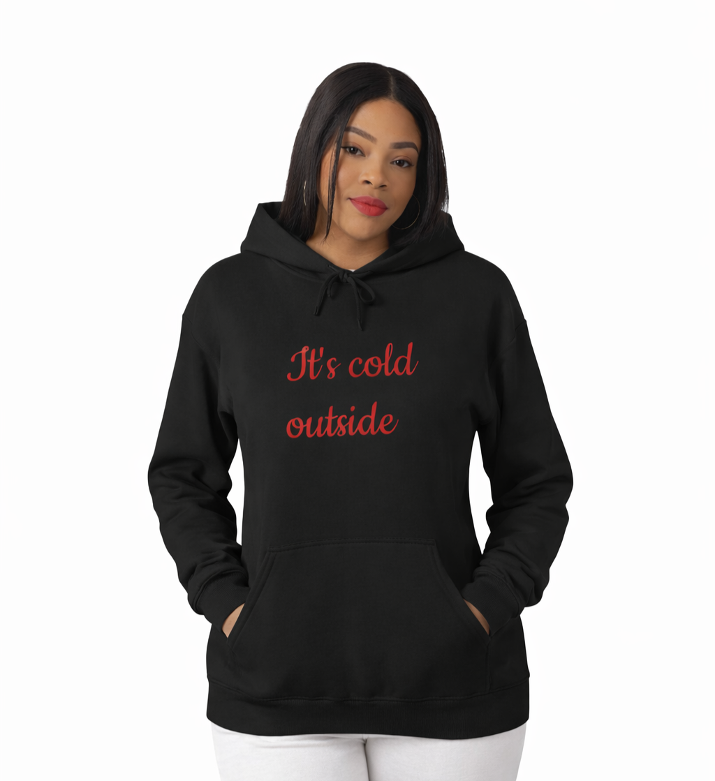 Cozy Unisex Hooded Sweatshirt with Fun Quotes