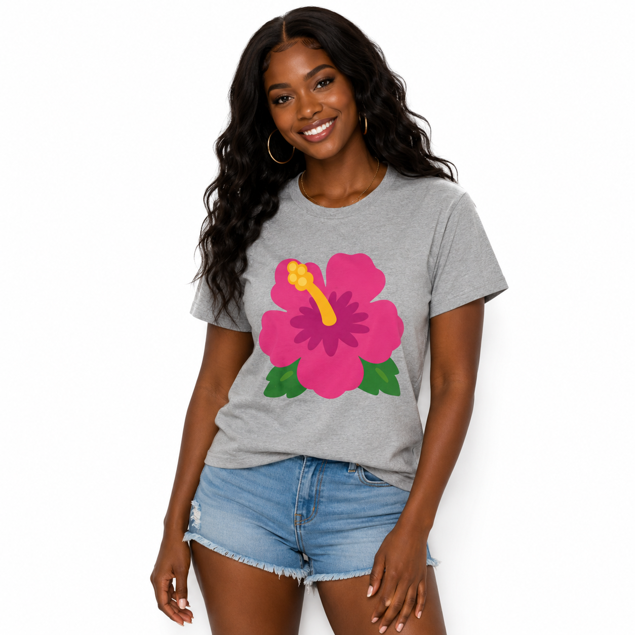 Tropical Floral Tee