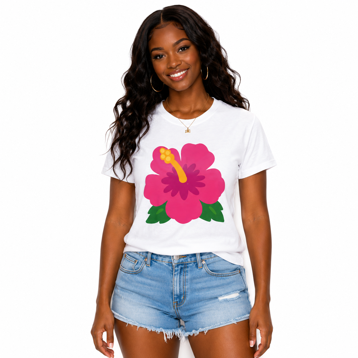 Tropical Floral Tee