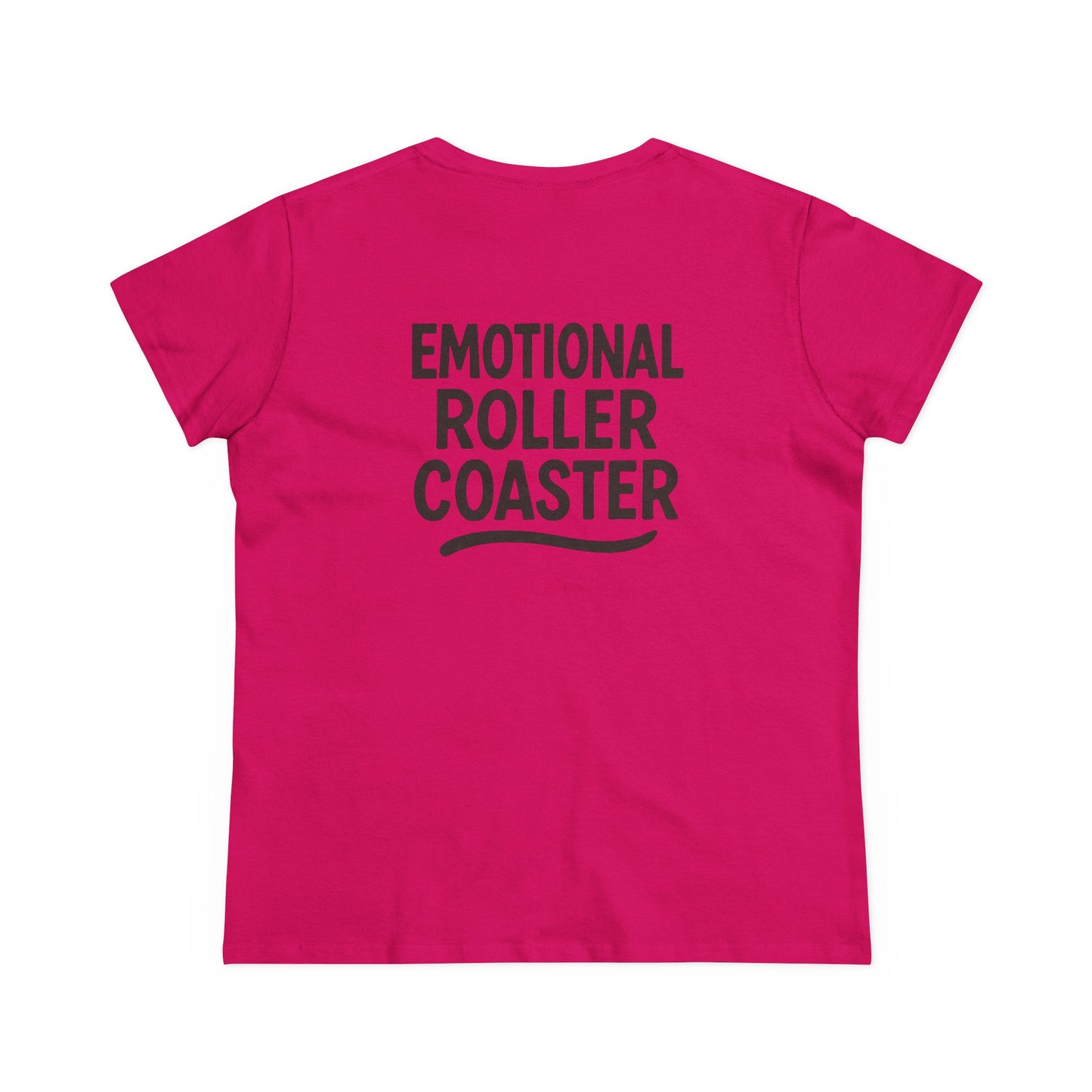 Mood Swings / Emotional Roller Coaster Women's Tee — Funny Mental Health Graphic T-Shirt