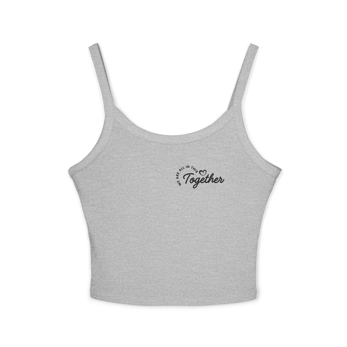 Together Heart Crop Tank Top