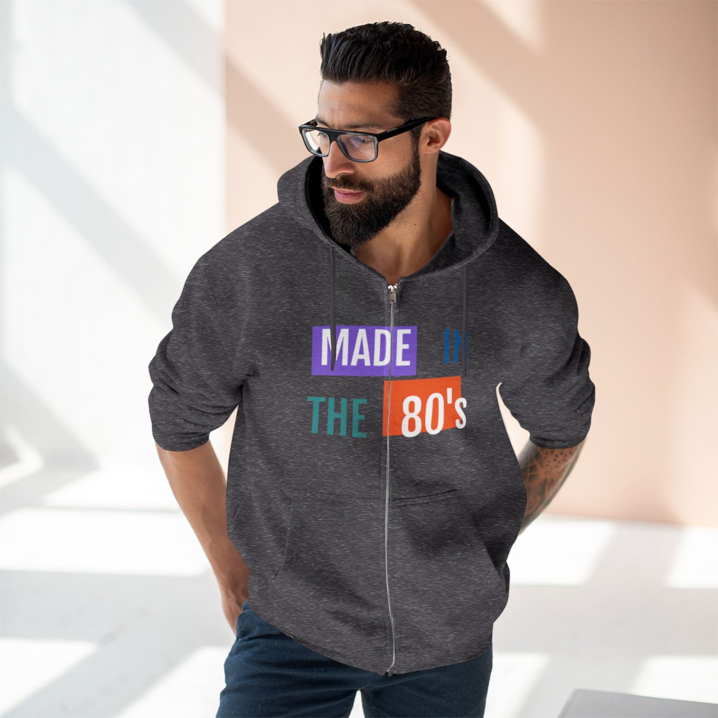 Cozy Unisex Zip Hoodie - Wholeness Design