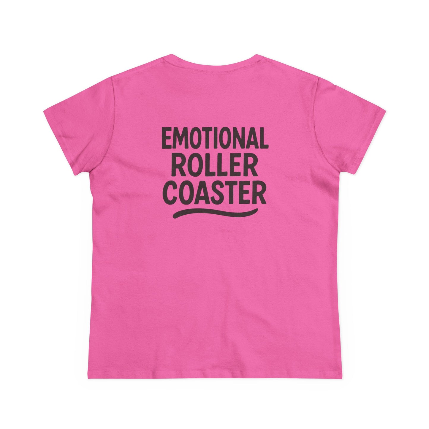 Mood Swings / Emotional Roller Coaster Women's Tee — Funny Mental Health Graphic T-Shirt