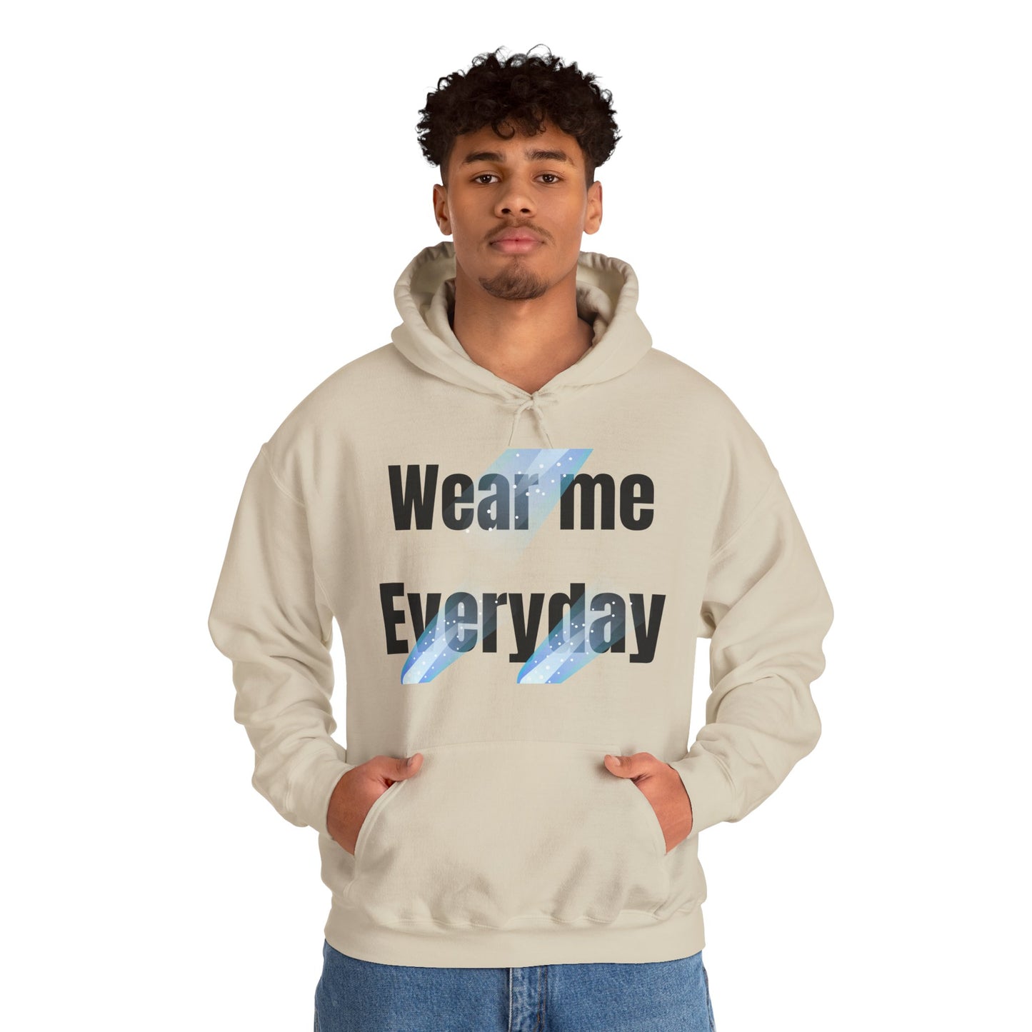 Everyday Wear Unisex Hooded Sweatshirt, Cozy Pullover