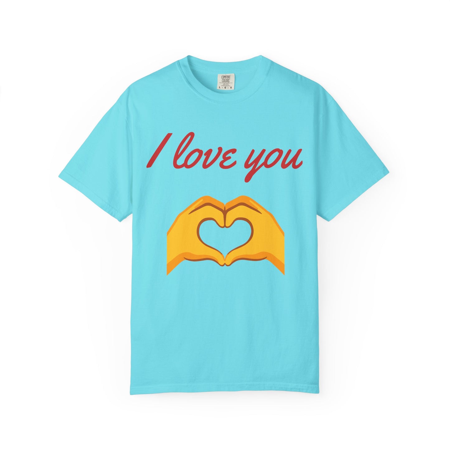 I Love You Hand Heart Unisex T-Shirt, Casual Love Tee, Gift for Him or Her, Anniversary or Valentine's Day Outfit, Cute Couples Shirt, [...]