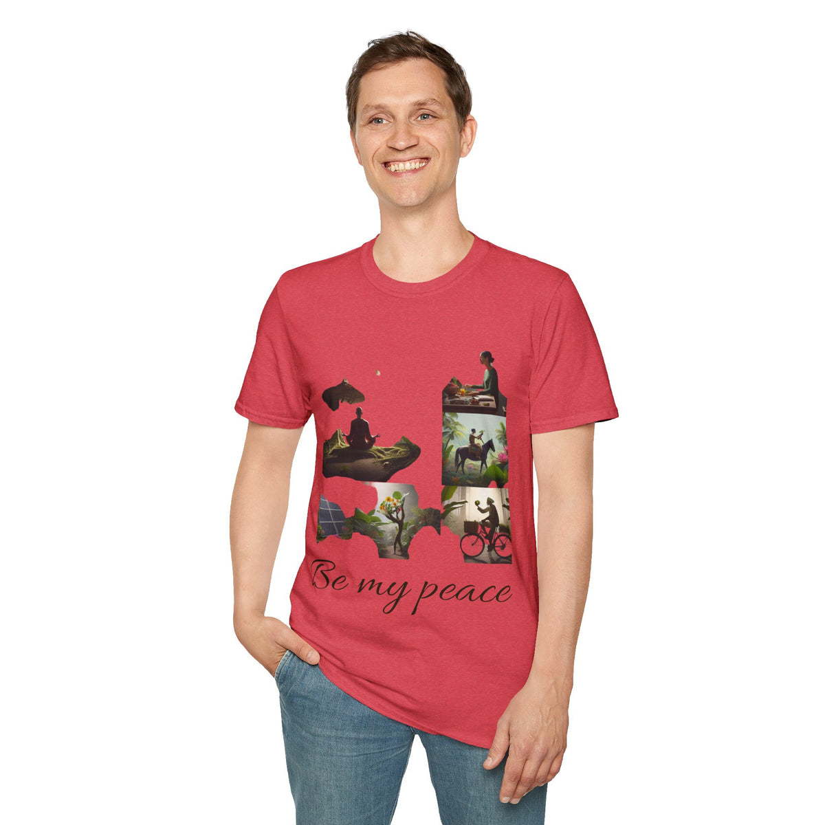 Be My Peace T-Shirt — Calming Nature & Mindfulness Graphic Tee