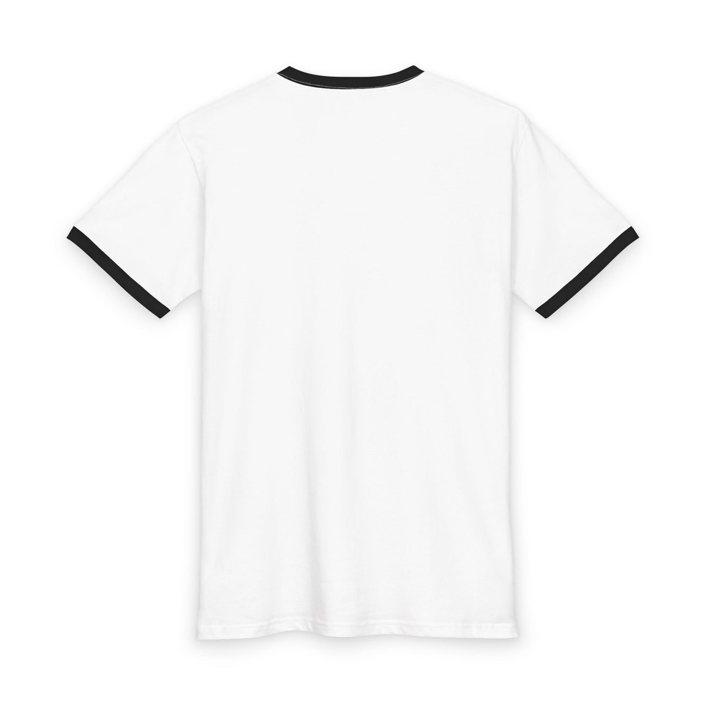 Men's Ringer Tee with Gold Hs Logo | Casual Vintage Top, Comfortable Everyday Wear, Perfect for Gifts, Men's Fashion