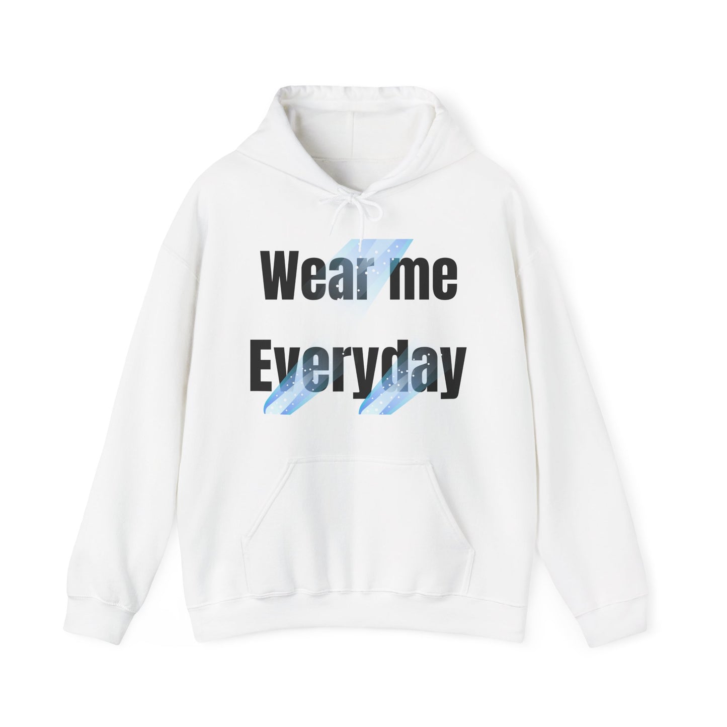 Everyday Wear Unisex Hooded Sweatshirt, Cozy Pullover