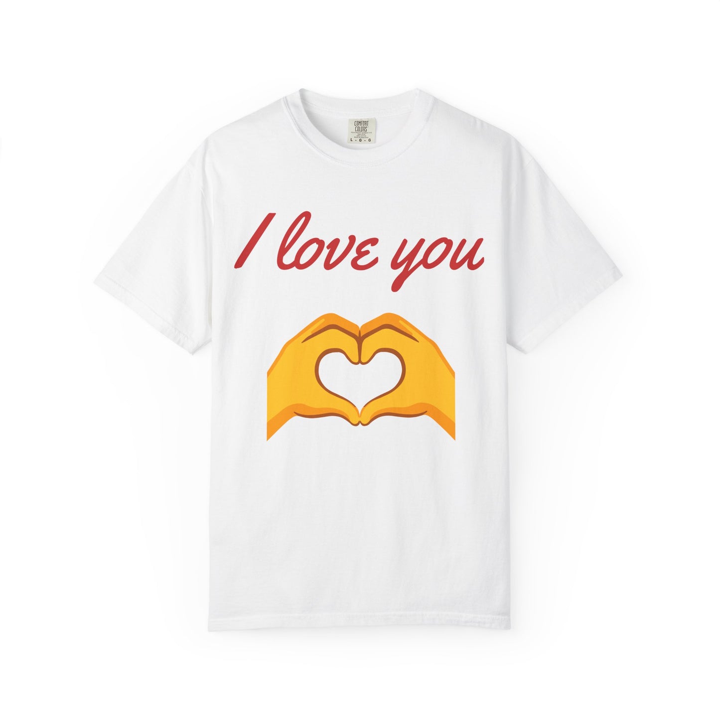 I Love You Hand Heart Unisex T-Shirt, Casual Love Tee, Gift for Him or Her, Anniversary or Valentine's Day Outfit, Cute Couples Shirt, [...]