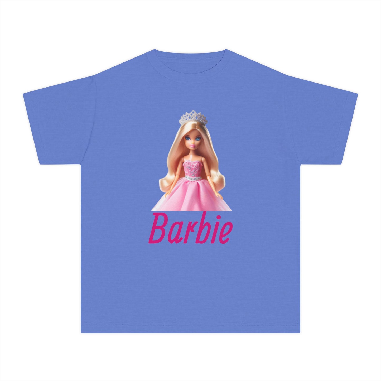 Barbie Youth Midweight Tee, Cute Kids Shirt, Barbie Fan Gift, Birthday Shirt, Playdate Outfit