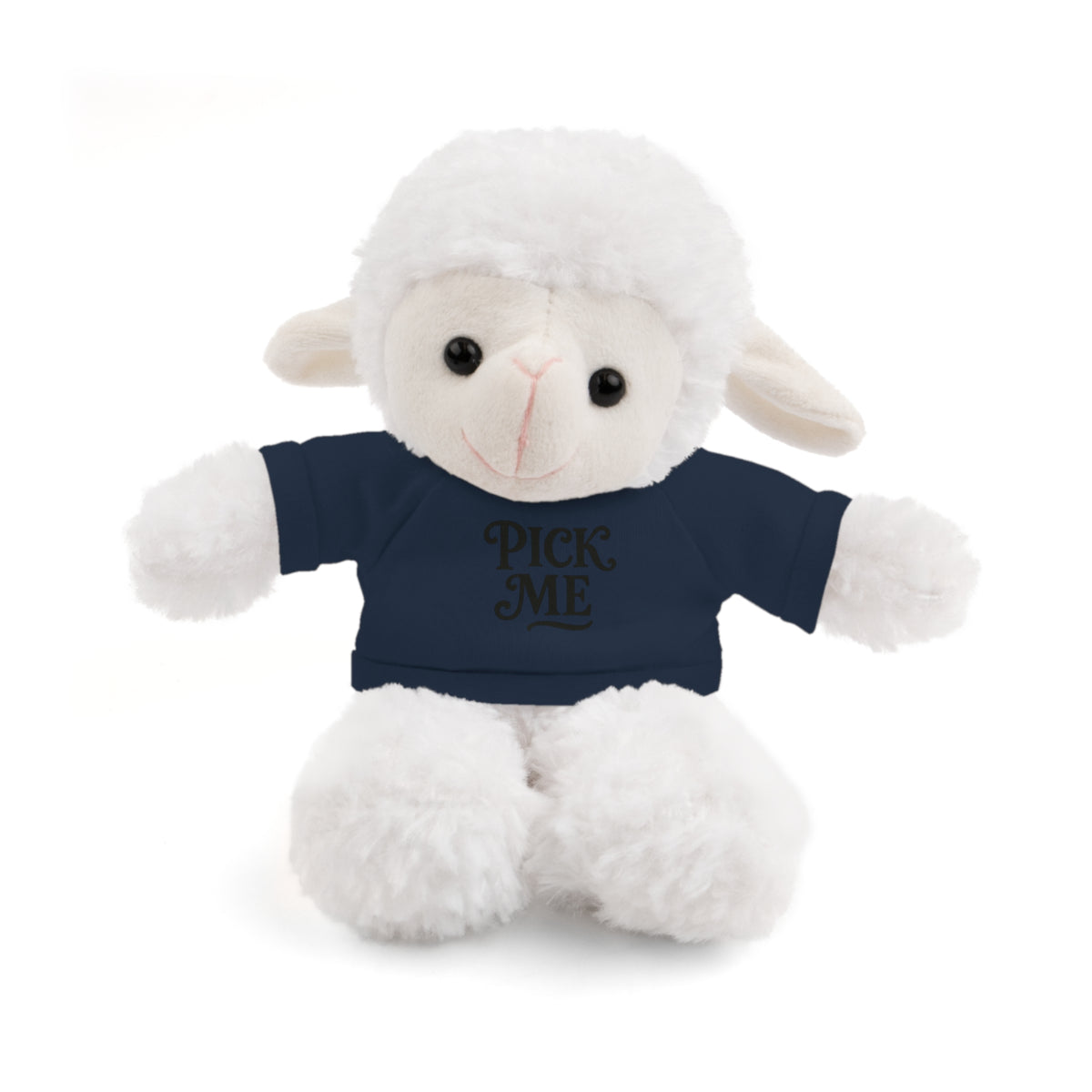 Pick Me Plush Bear with Tee — Cute Stuffed Animal Gift
