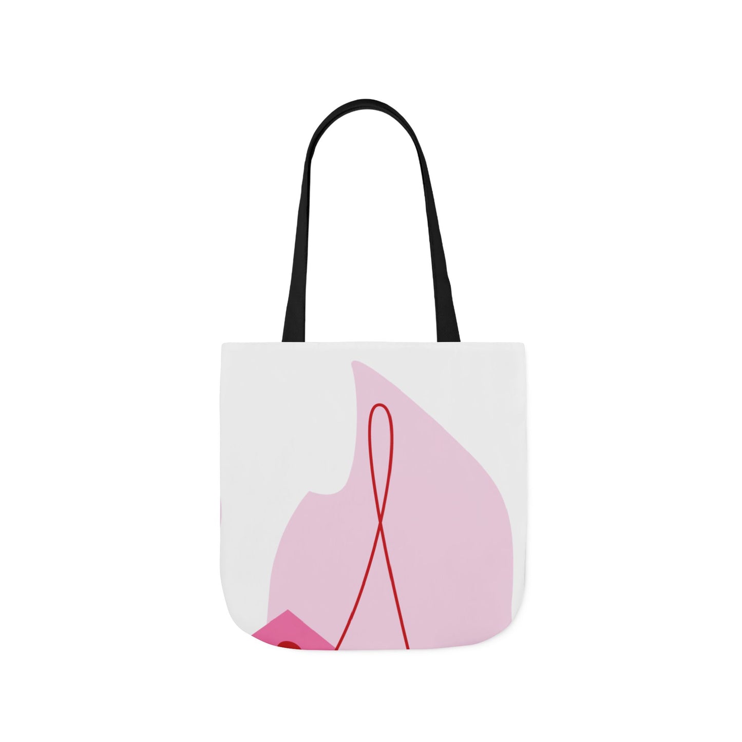 Chic Pink Canvas Tote Bag, Stylish Shopper, Eco-Friendly Gift, Beach Bag, Cute Grocery Bag, Artisan Handbag, Fashion Accessory
