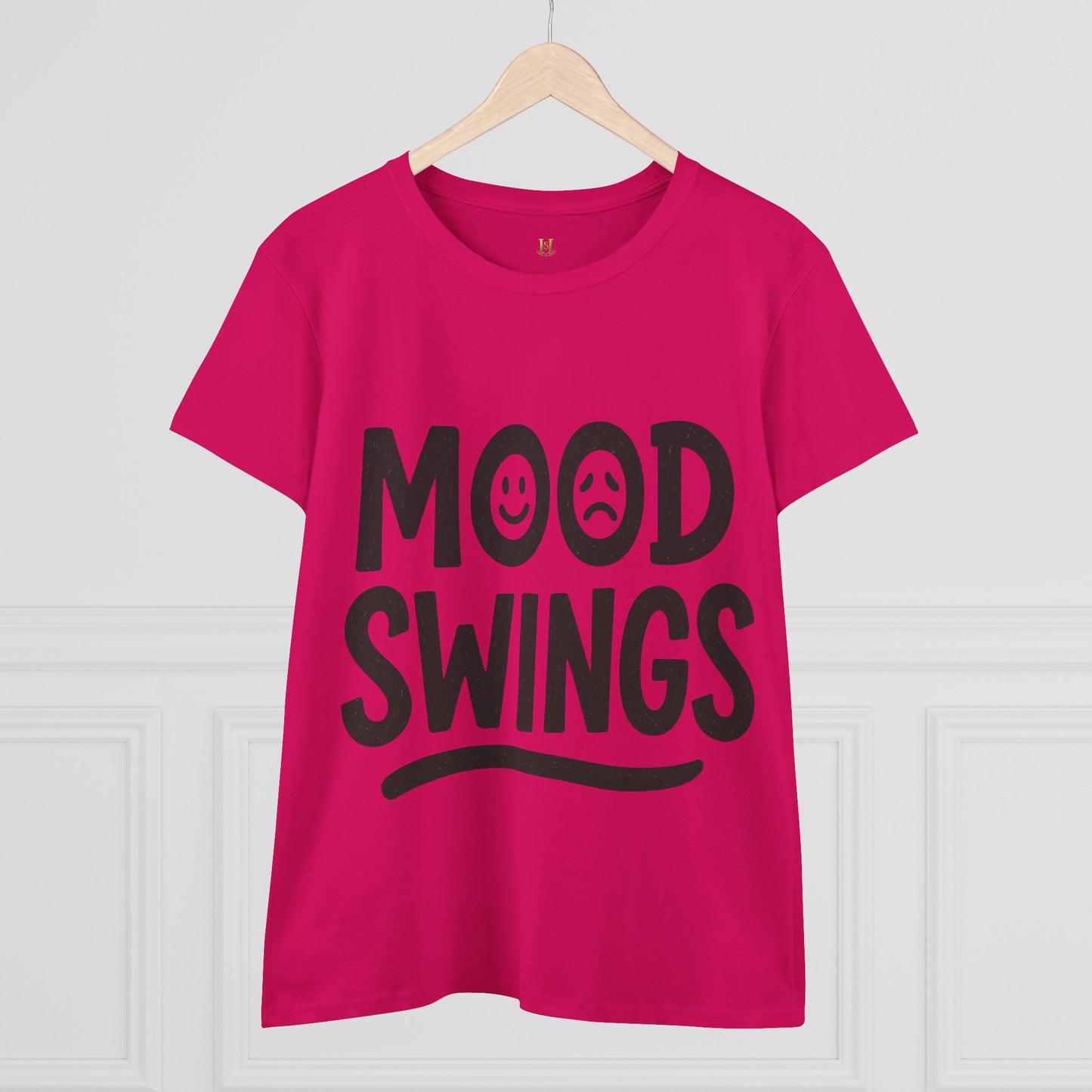 Mood Swings / Emotional Roller Coaster Women's Tee — Funny Mental Health Graphic T-Shirt