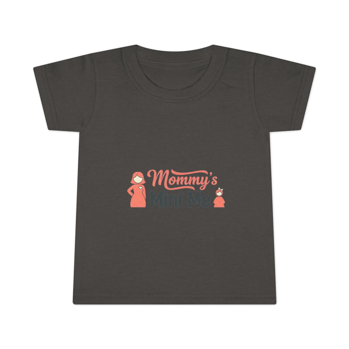 Toddler T-Shirt — "Mommy's Mini Me" Gray Kids Tee