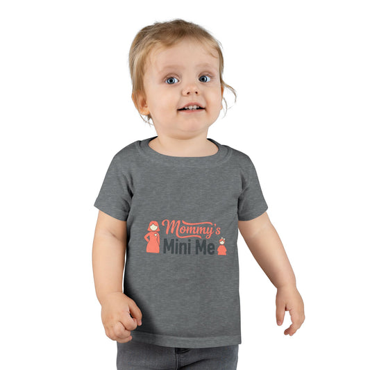 Toddler T-Shirt — "Mommy's Mini Me" Gray Kids Tee