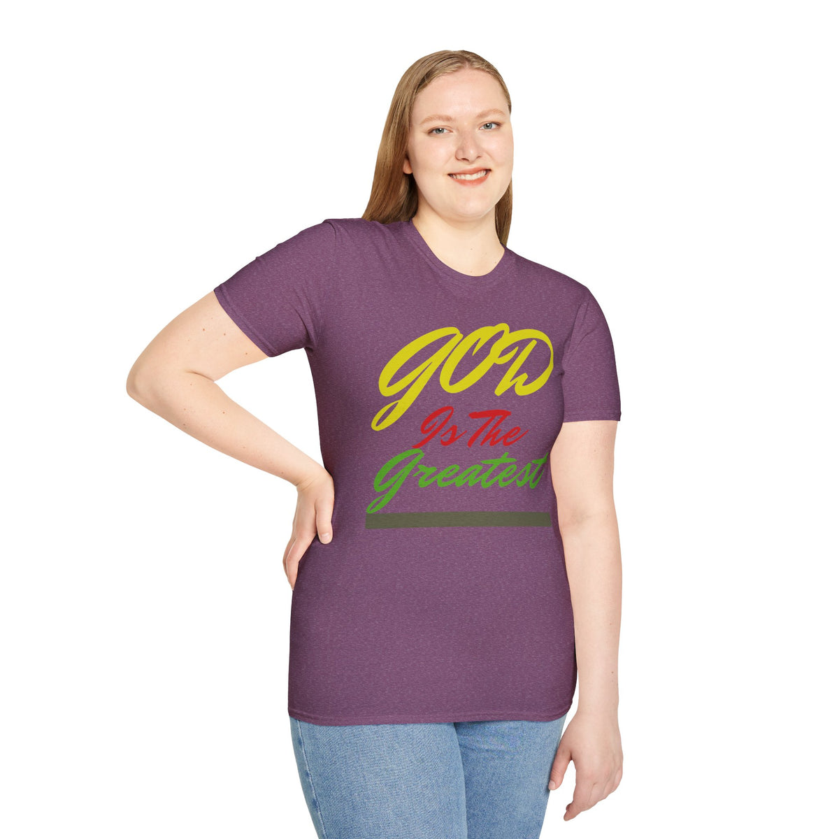 God Is The Greatest T-Shirt — Inspirational Christian Faith Tee