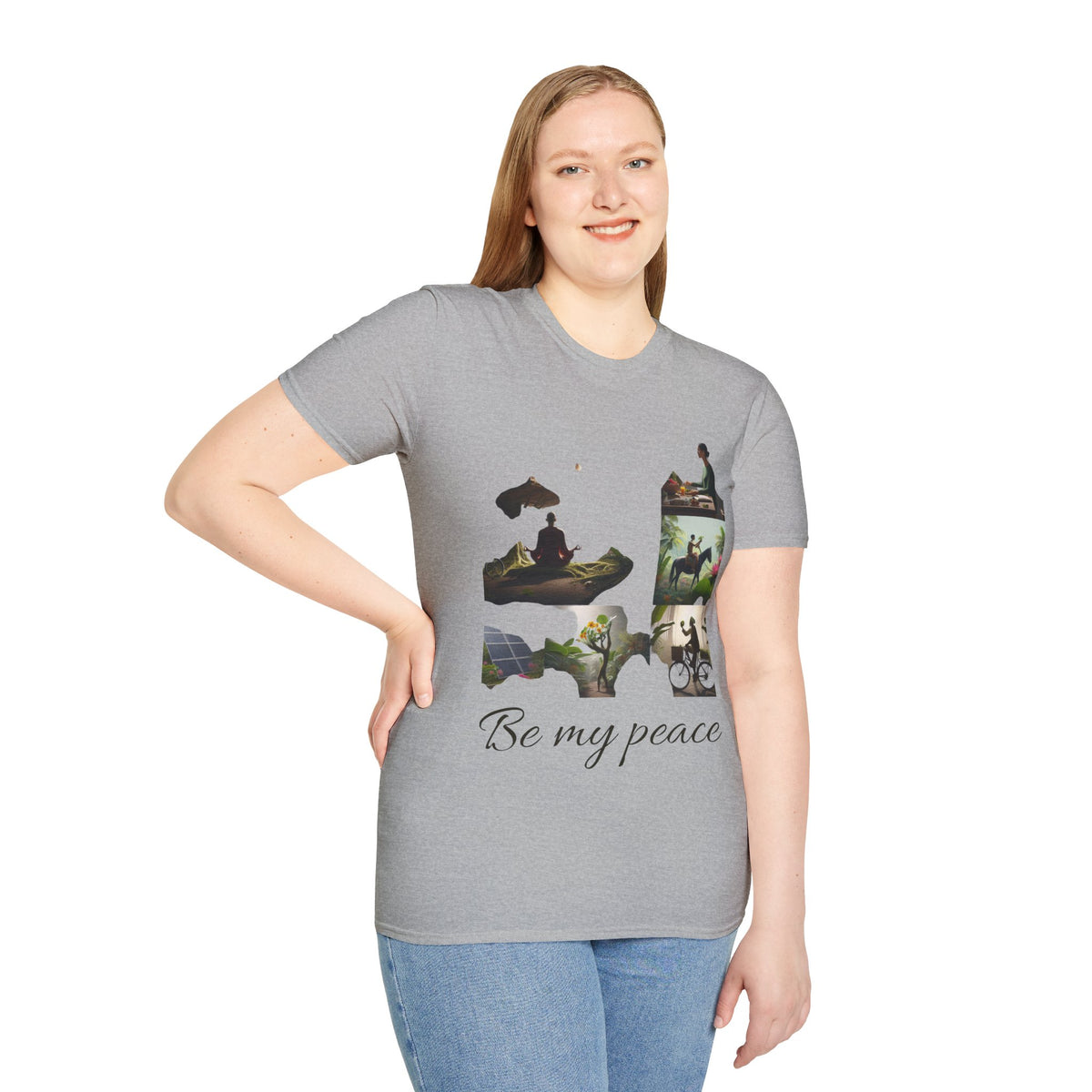 Be My Peace T-Shirt — Calming Nature & Mindfulness Graphic Tee