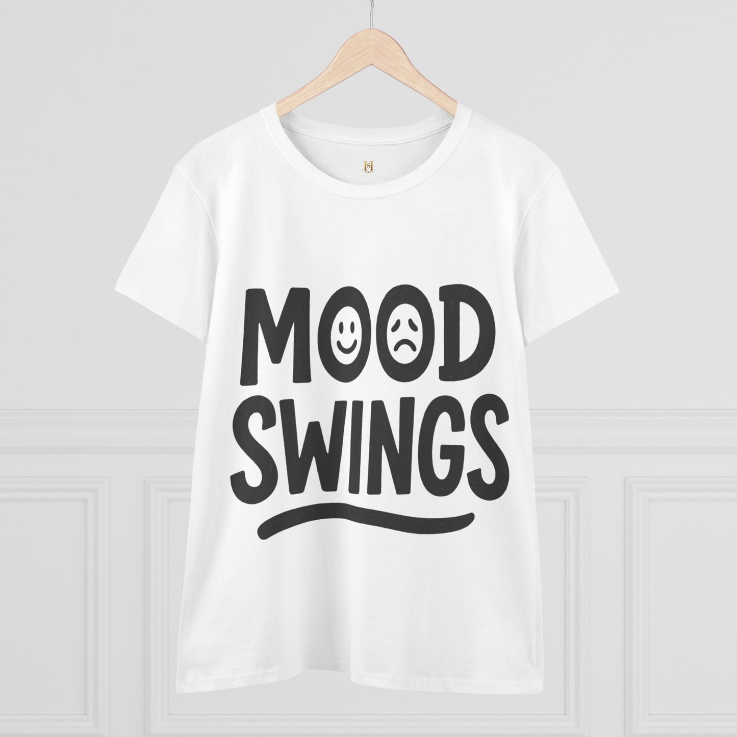 Mood Swings / Emotional Roller Coaster Women's Tee — Funny Mental Health Graphic T-Shirt