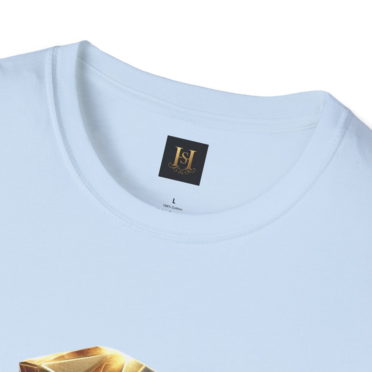 Diamond Runner Unisex Softstyle T-Shirt | Trendy Graphic Tee | Gift for Athletes, Birthday, Fitness Enthusiasts, Casual Wear, Art Lovers