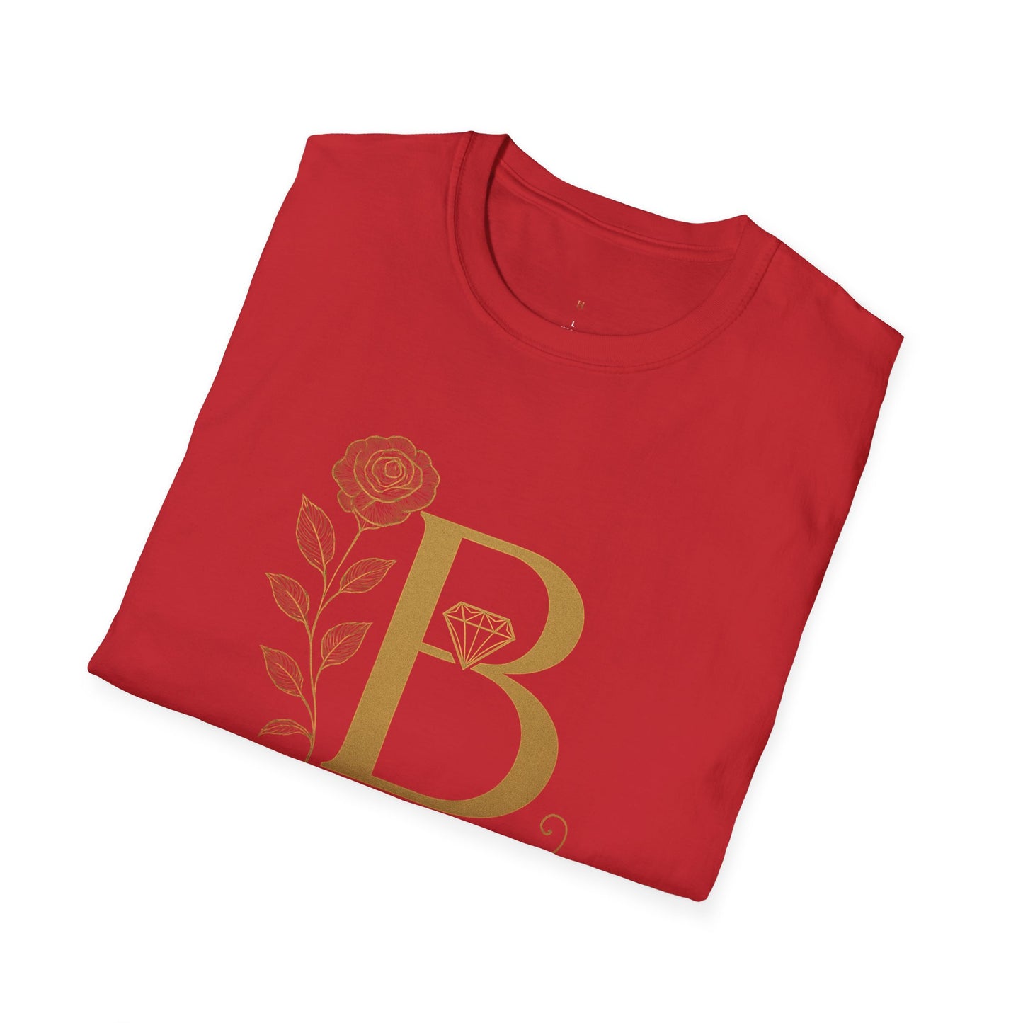 Personalized Floral Monogram T-Shirt, Forever Be Mine Shirt
