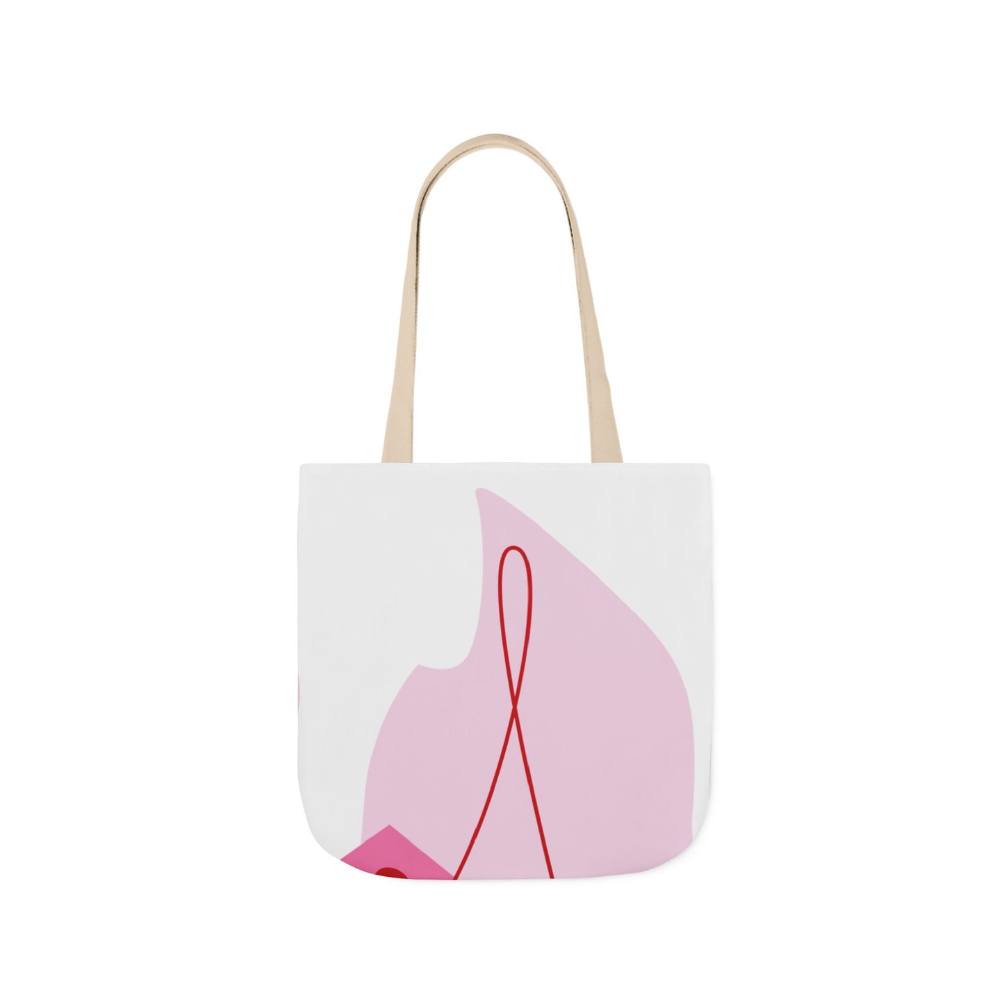 Chic Pink Canvas Tote Bag, Stylish Shopper, Eco-Friendly Gift, Beach Bag, Cute Grocery Bag, Artisan Handbag, Fashion Accessory