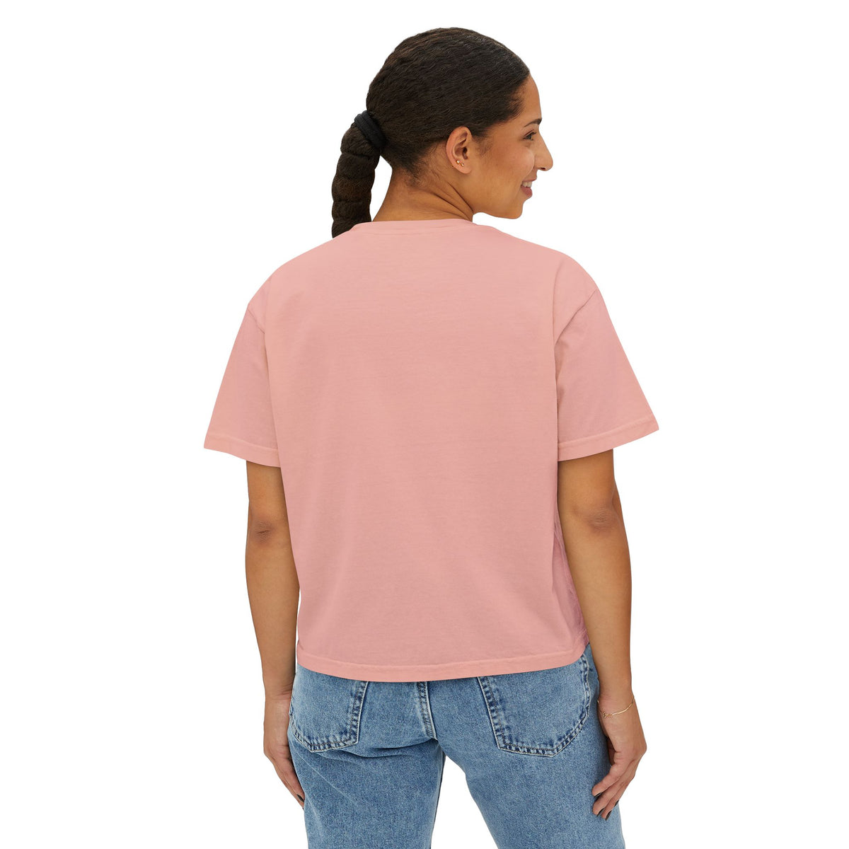 "Still Choosing You" Women's Boxy Tee – Positive Graphic Crop T-Shirt